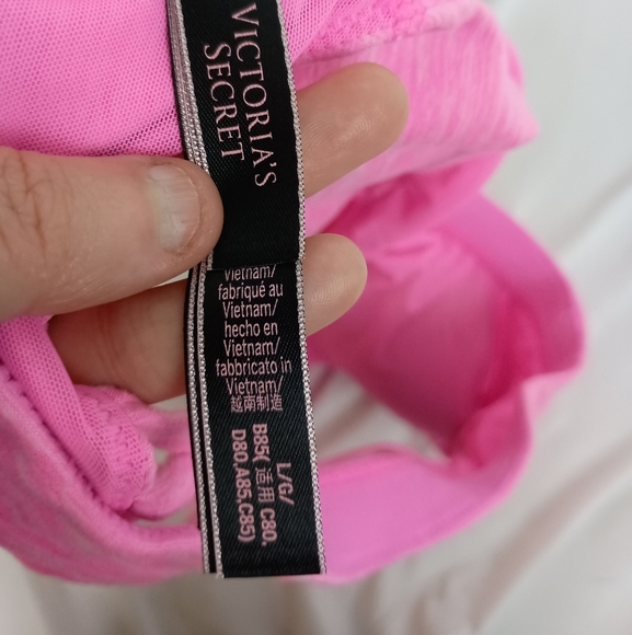 2/$30 Victoria's Secret Barbiecore Pink‎ Sports Bra (#110) - Picture 2 of 5